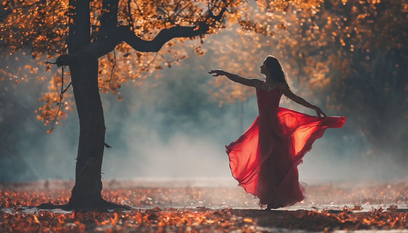 La Danza Nocturna (The pair of dancers continues their dance while a soft melody envelops them. They are immersed in their own world, not knowing they are being watched.)