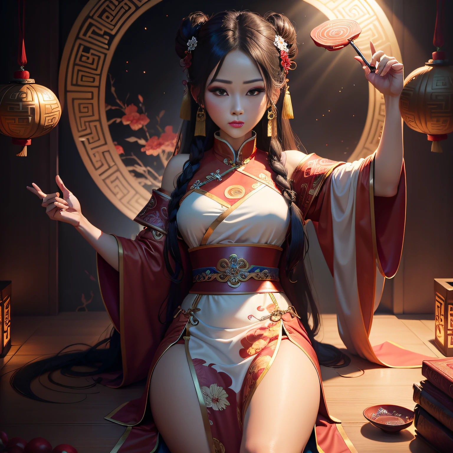 HD masterpiece, Chinese, queen, fantasy,