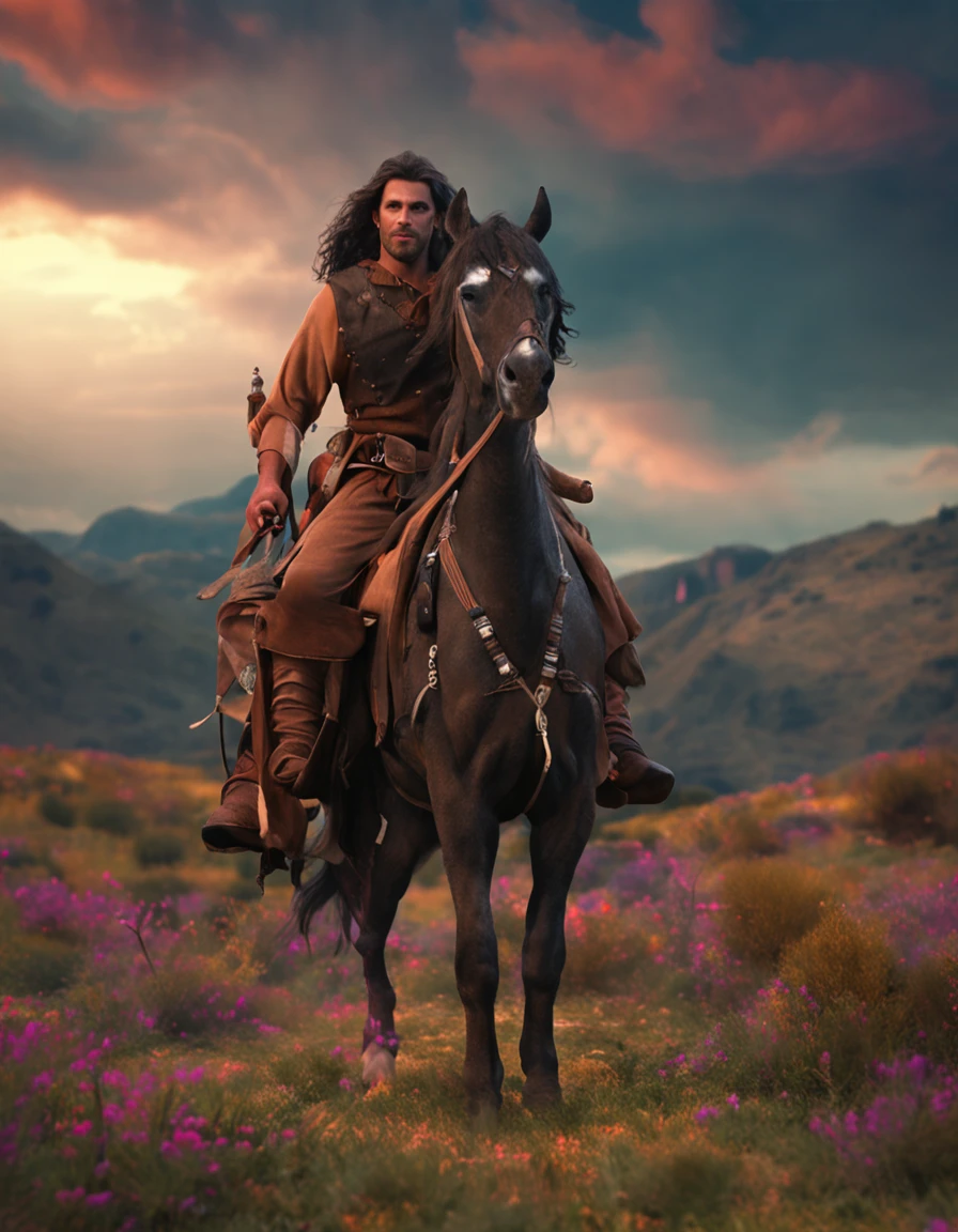 medieval gypsy for fantasy rpg. Handsome, friendly, sexy man