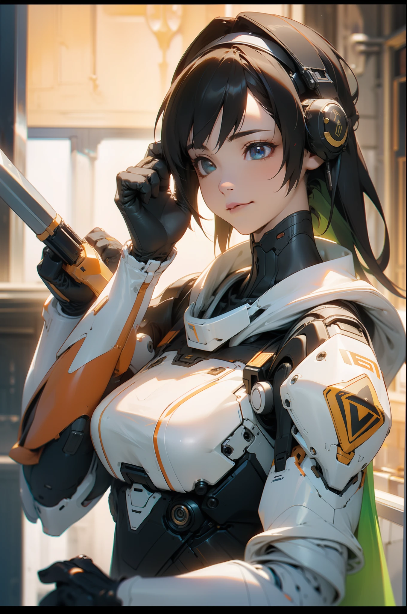 ((Best quality)), ((masterpiece)), (detailed:1.4), 3D, an image of a beautiful cyberpunk female,HDR (High Dynamic Range),Ray Tracing,NVIDIA RTX,Super-Resolution,Unreal 5,Subsurface scattering,PBR Texturing,Post-processing,Anisotropic Filtering,Depth-of-field,Maximum clarity and sharpness,Multi-layered textures,Albedo and Specular maps,Surface shading,Accurate simulation of light-material interaction,Perfect proportions,Octane Render,Two-tone lighting,Wide aperture,Low ISO,White balance,Rule of thirds,8K RAW,