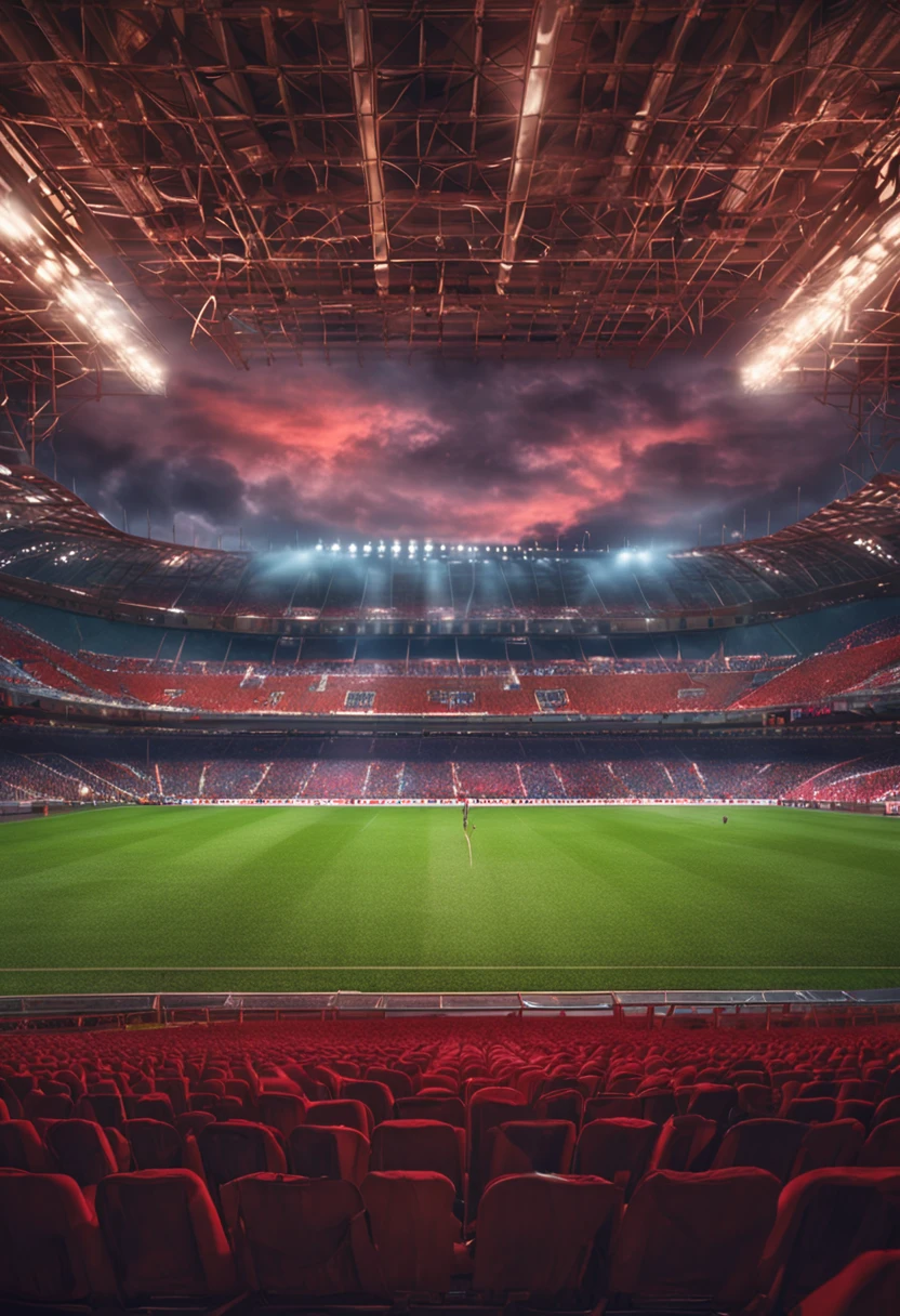 football stadium, torcida