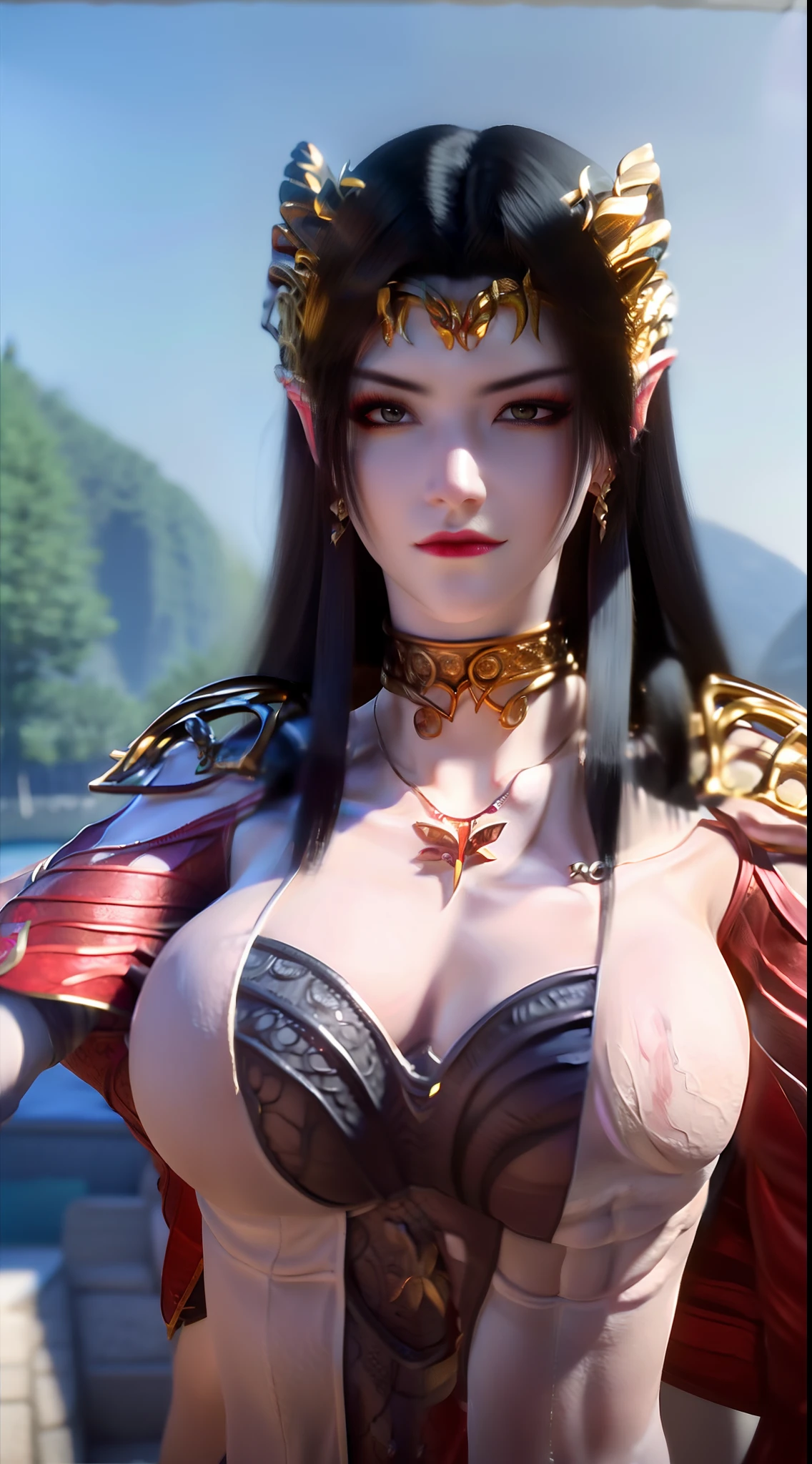 Queen Medusa，prette，Domineering，huge tit，huge tit，比基尼，