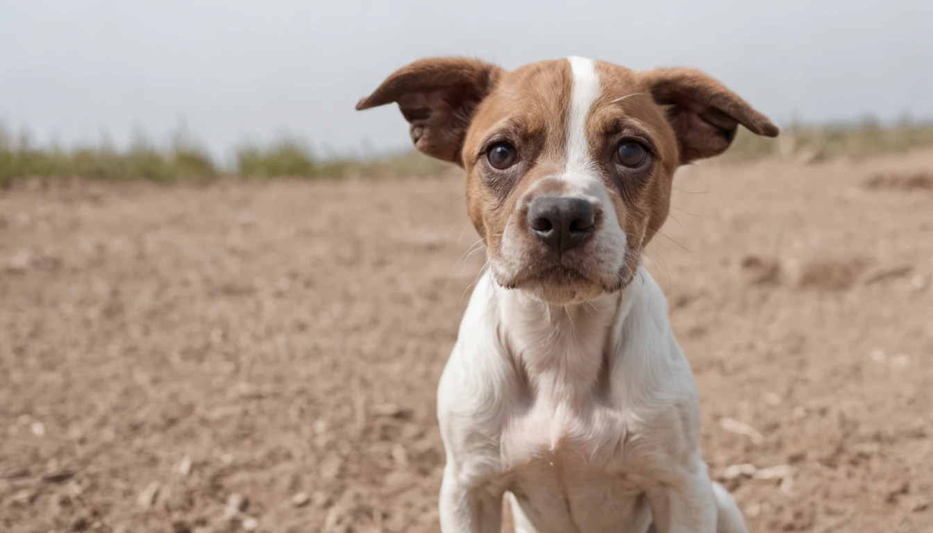 cachorro de raca pastor alemao no campo coberto de flores