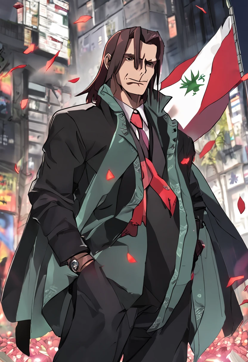 bolsonaro with akatsuki outfit