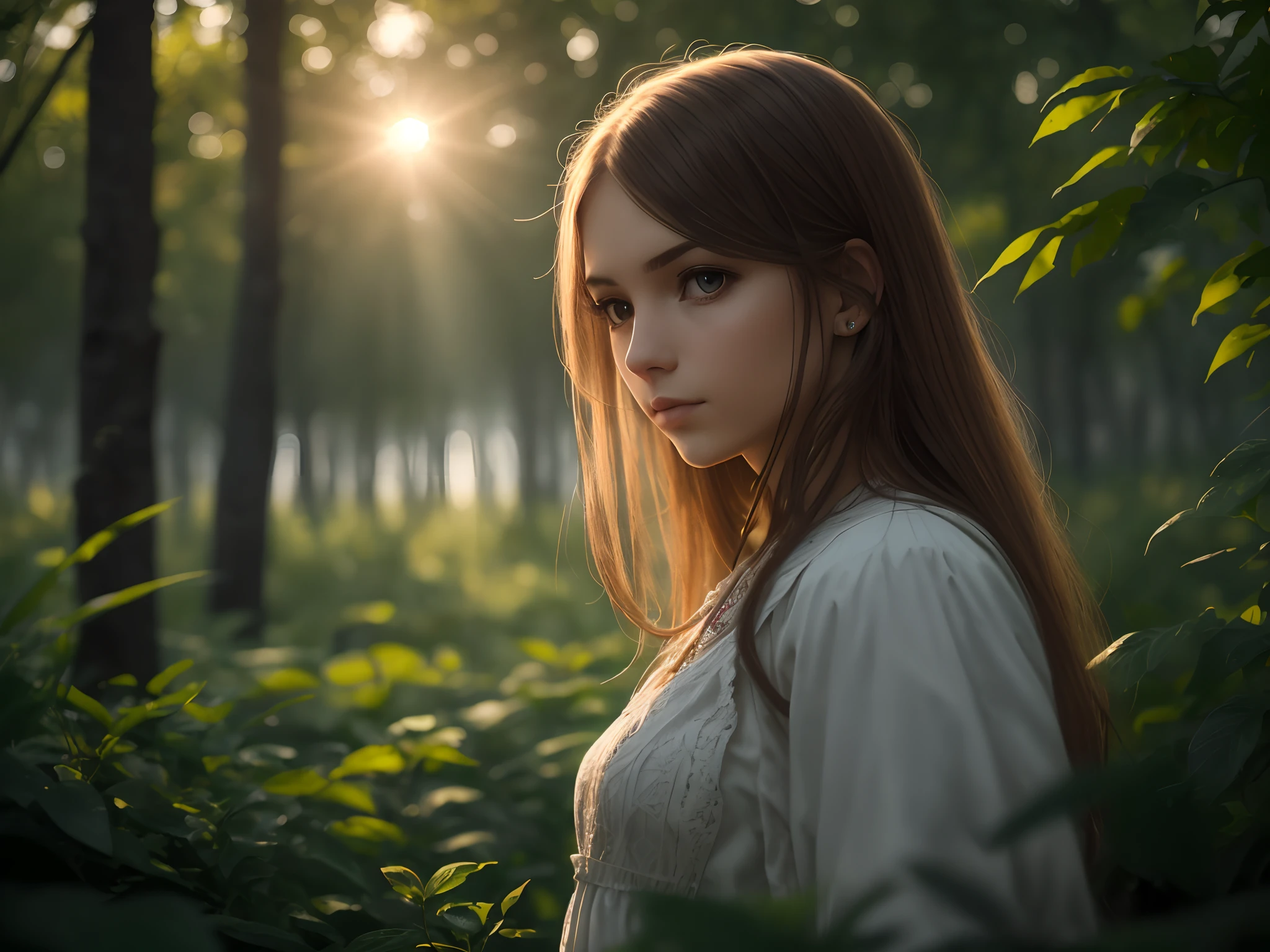 Aspect ratio: 4:5
Prompt: Photo of a beautiful Slavic woman, against the background of the foliage of trees, through which the soft rays of the morning sun pass --auto --s2