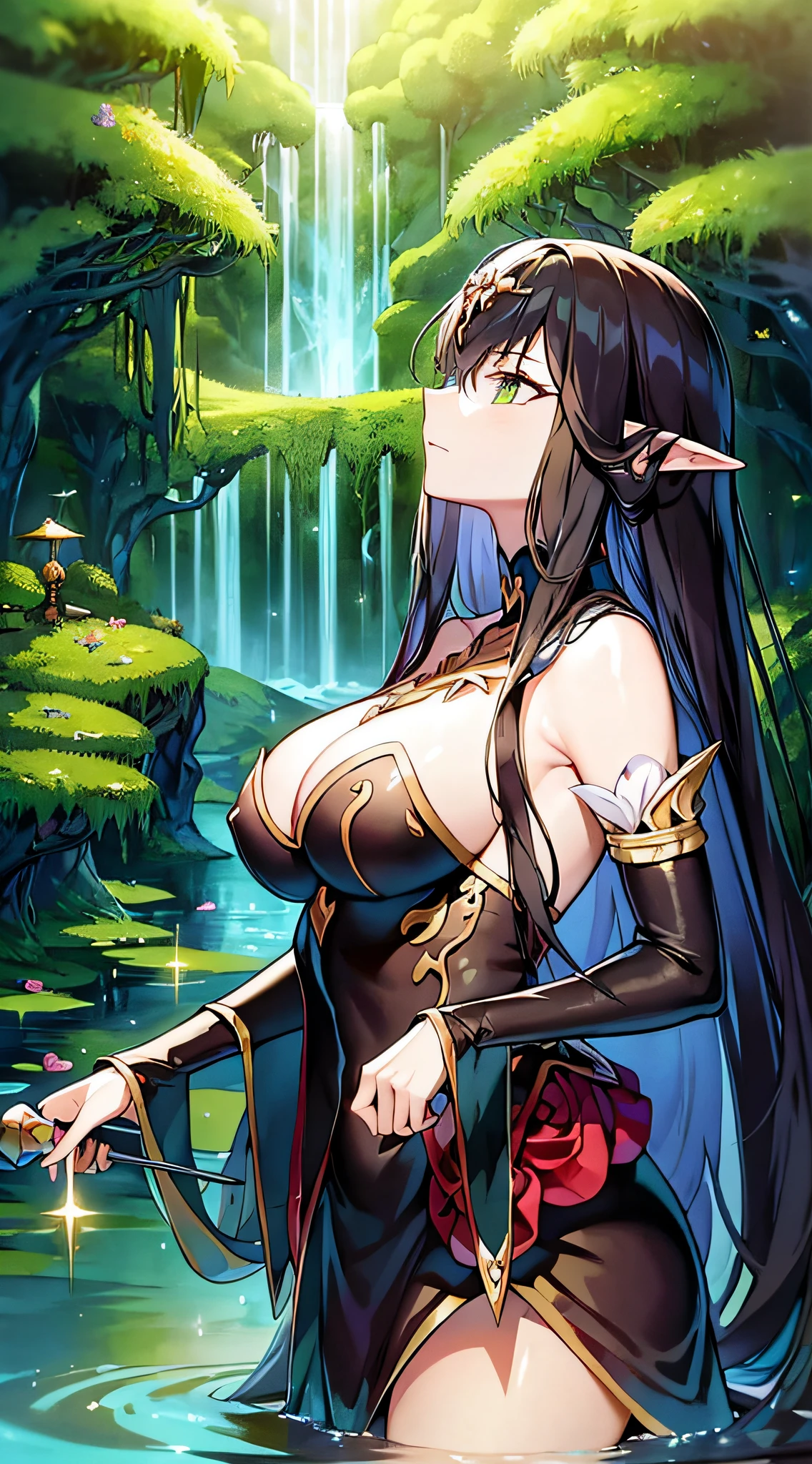 masterpiece++、top-quality++、ultra-definition++、ultra-definition++、4K++、8K++、From Side、(Background Focus)++、Sexy clothes woman chants a city destroying poisonous swamp sentence、Poisonous Swamp Rune、Poison swamp balls、Poisonous swamp flying overhead、Sorcerer of the Poisonous Swamp、Goddess of the Poisonous Swamp、detailed fantasy art、Fantasy Art Style、Blake Beautiful Ancient Poisonous Swamp Witch、Queen of the Poisonous Swamp、Fantasy Art Behans、Beautiful Celestial Sorceress、beautiful sorceress、Shiny floating poisonous swamp fragments、Poisonous swamp crystals、 The dazzling sparks of a poisonous swamp、Toxic swamp chain、Poison swamp、Wind blowing hair in a poisonous swamp、Blake Isekai Beautiful、Poisonous swamp crown、Detailed clothing、Mischievous aura、Bewitching face、Tall body、Mature body、Seductive body、Medium chest、detailed beautiful faces、detailed shiny eyes、Detailed skin、full bodyBREAK、detaileds、realisitic、4K highly detailed digital art、octan render、bio luminescent、BREAK8K resolution concept art、真实感、Studio Map、masterpiece、top-quality、Official art、illustratio、ligne claire、(Cool_Color)、perfect-composition、absurderes、Fantasia、Focused、thirds rule