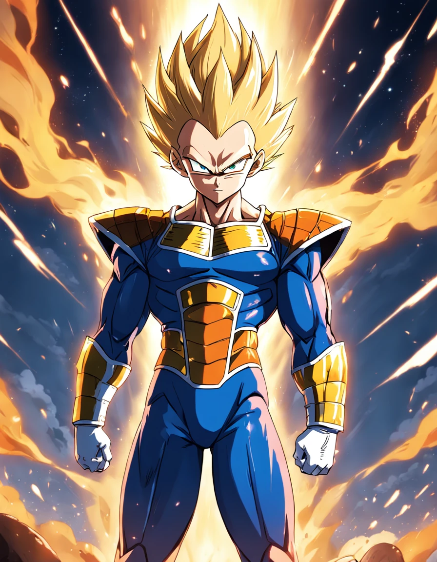 vegeta, full body, ultra ego