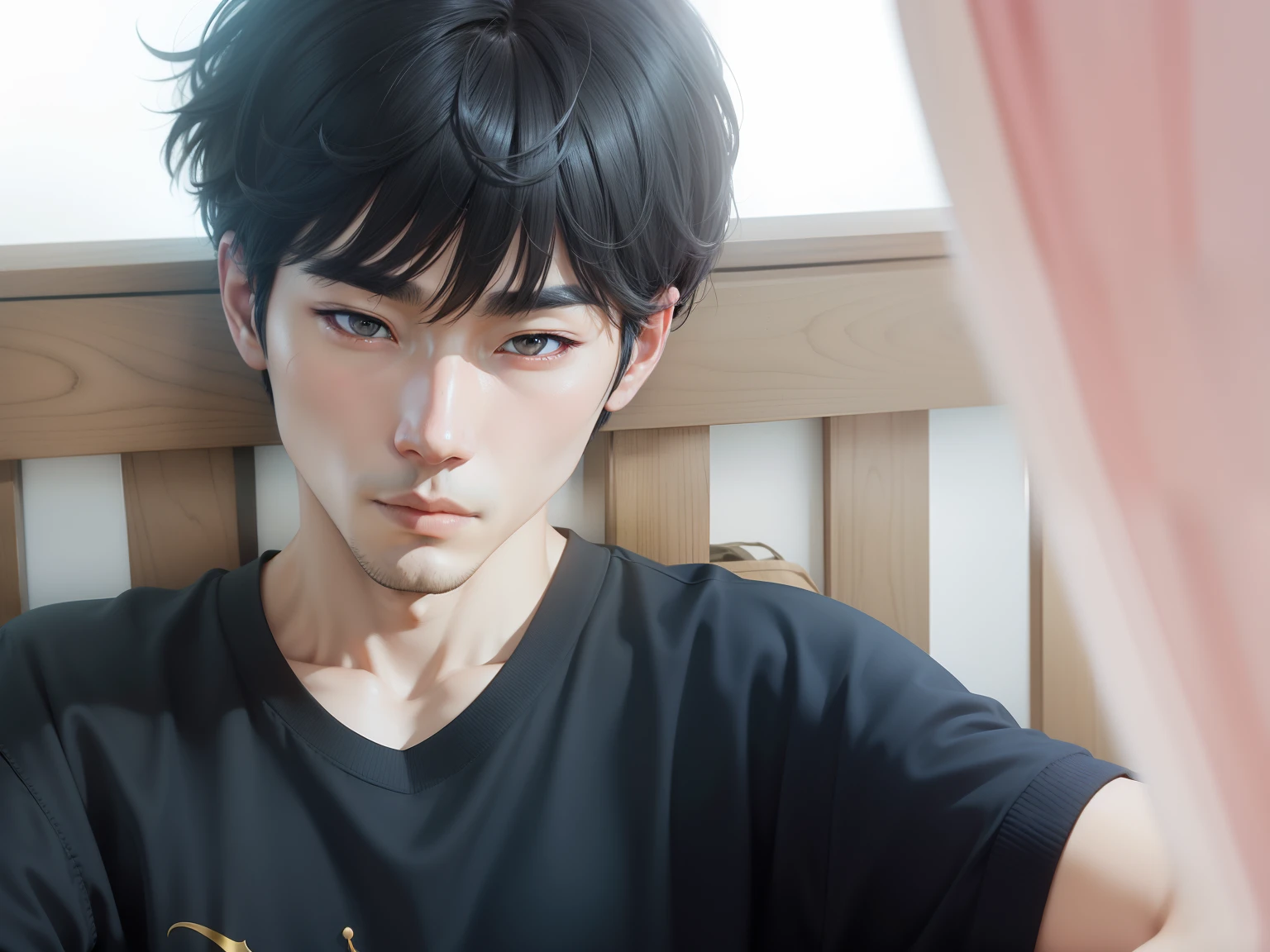 A male god,年轻,