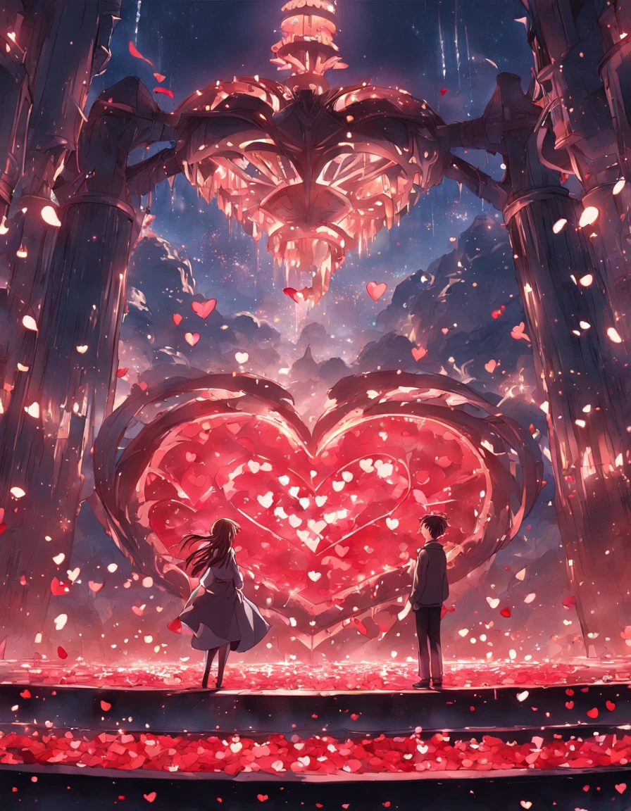 Valentine's Day romantic poster