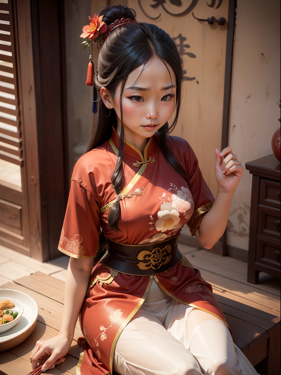 woman, China, ancient, traditional