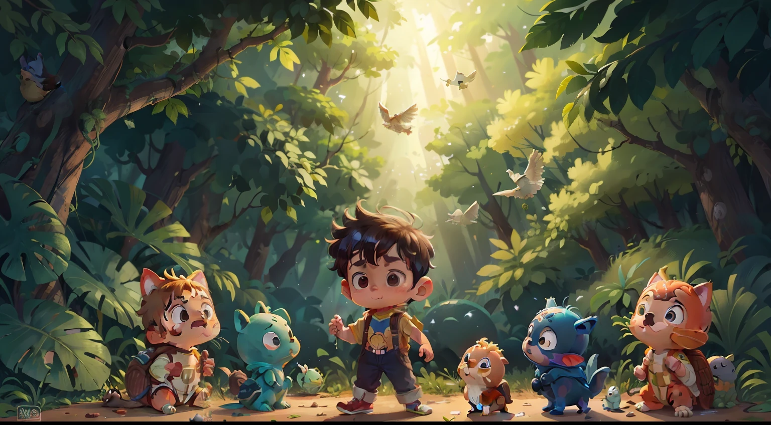oda noite, Lucas transformed into the Baby Hero of the Stars and went on rescue missions. Ele salvou cachorros, gatos, birds and even turtles that were in trouble.