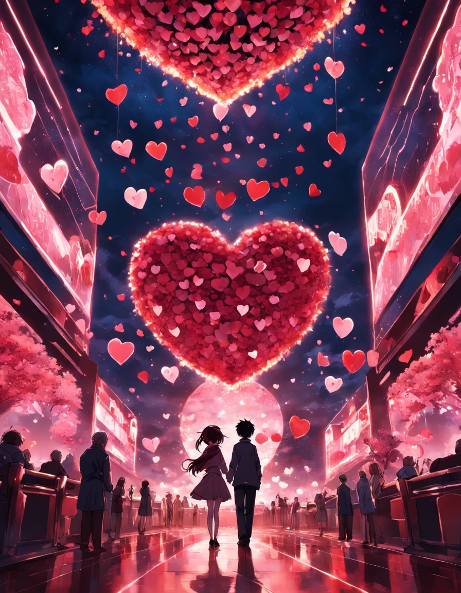 Valentine's Day romantic poster