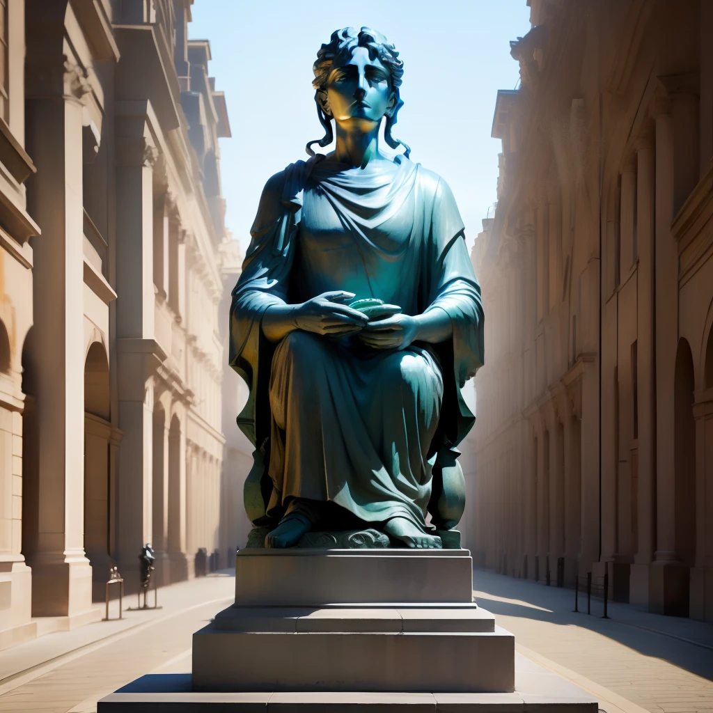 Stoicism statue