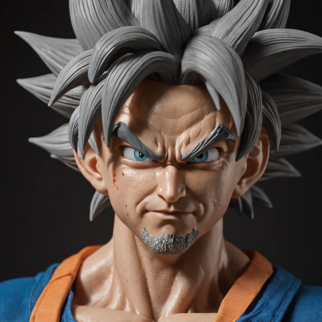 goku dragon ball realistic