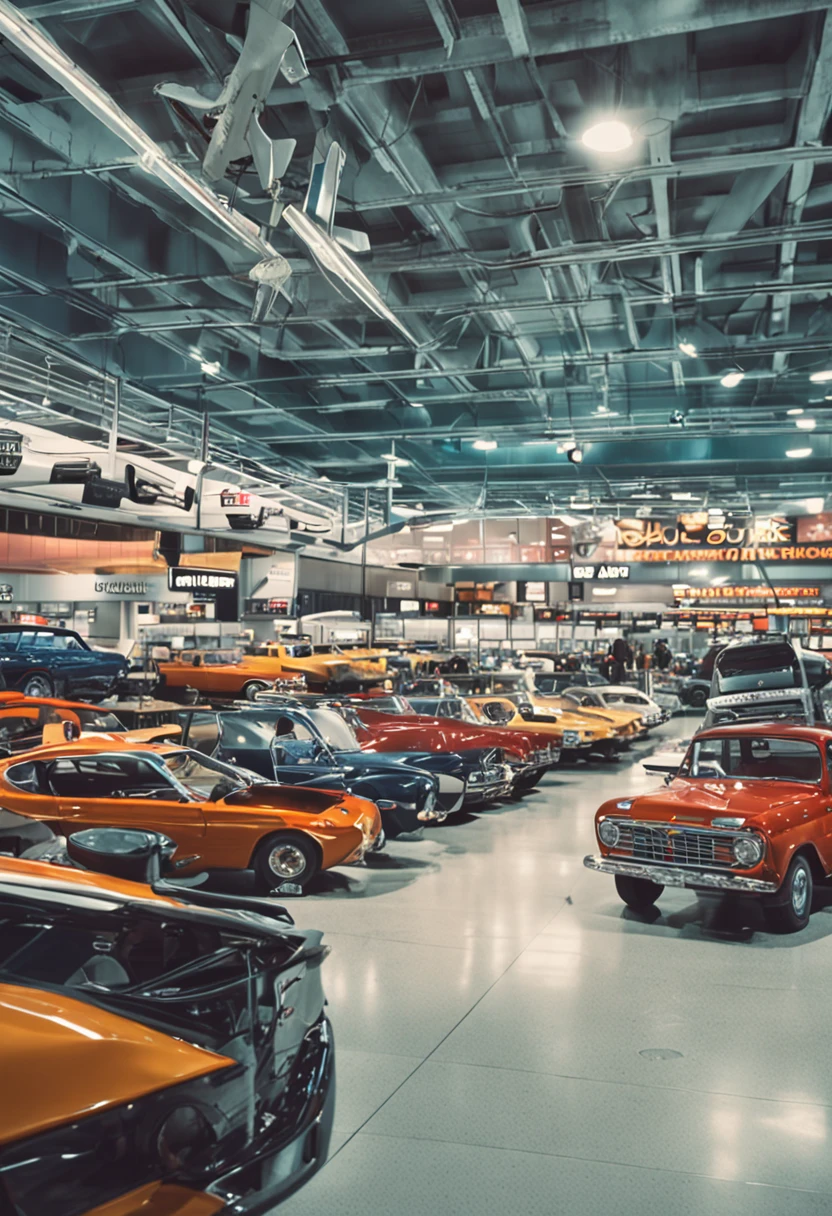 Airport showroom