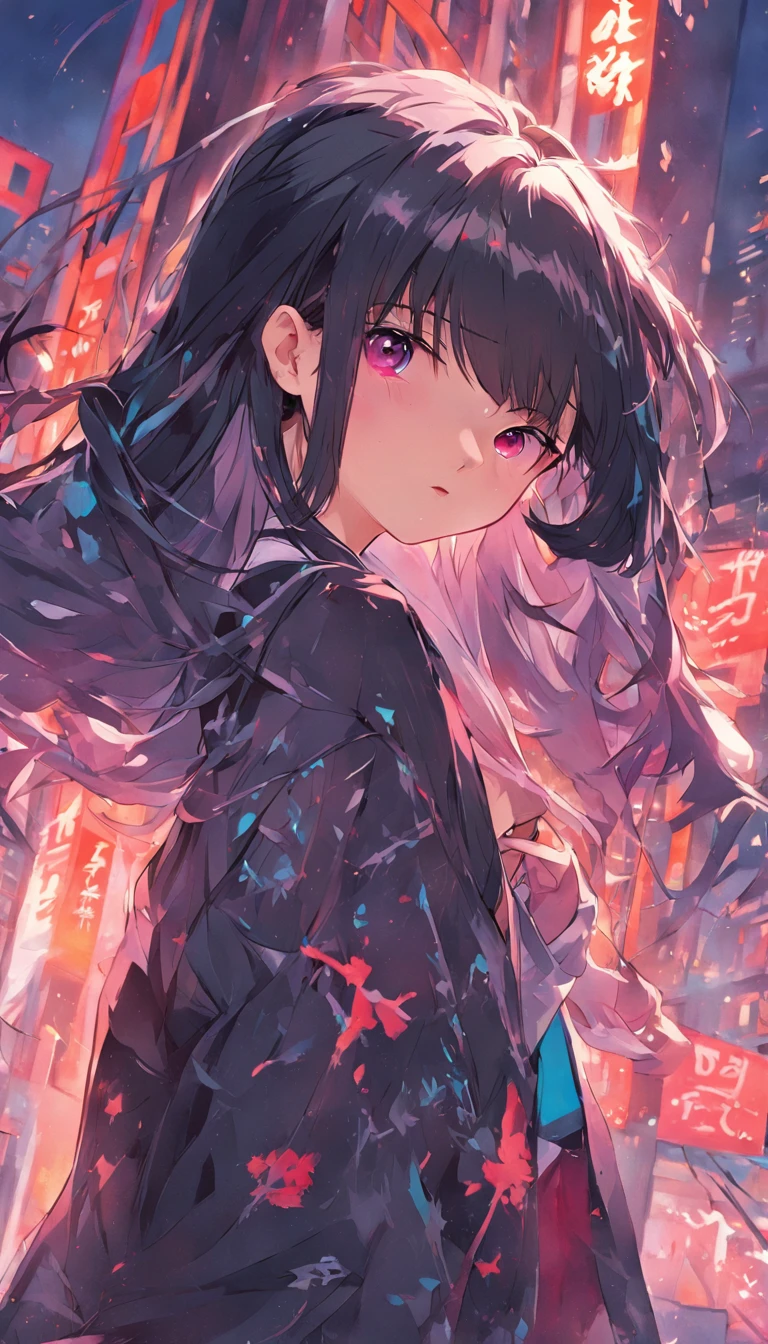 Best quality, Works of masters, A high resolution, 1girll, Super beautiful face, super beautiful eye, Super beautiful hair,Trendy outfits,Sexy and charming,Color explosion,Black color hair,Large hairpins,full bodyesbian,Squatted,鎖骨,posing on a,MagazineCover