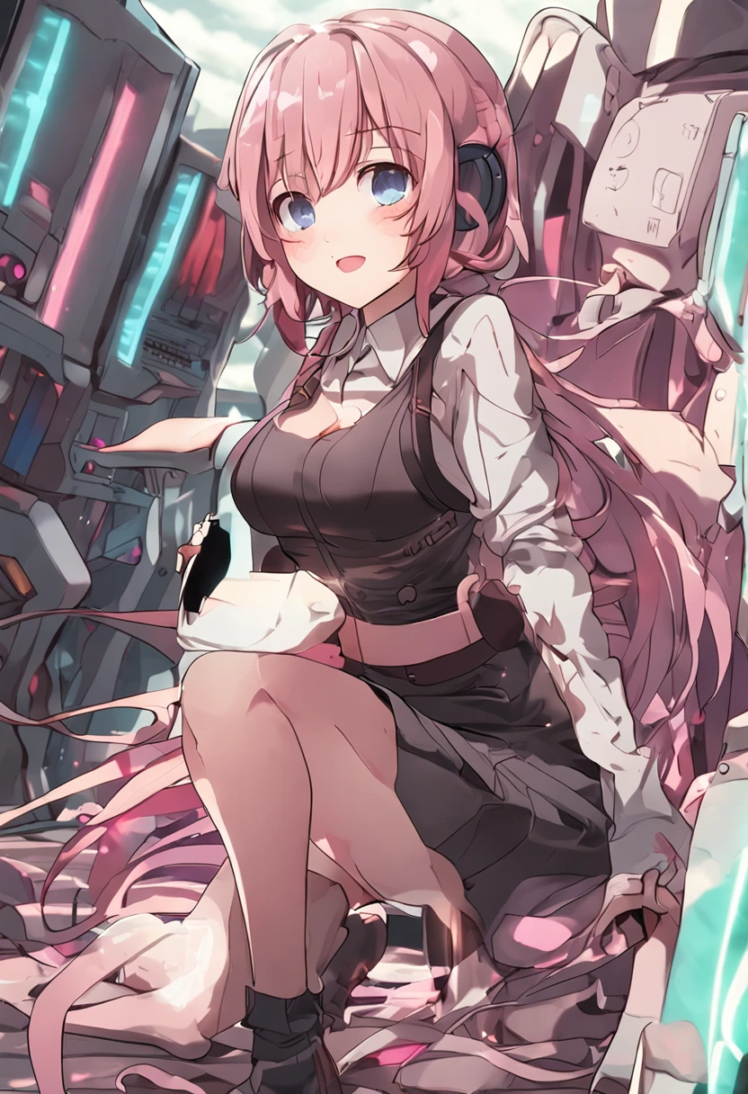 anime girl showing her reproduction organ