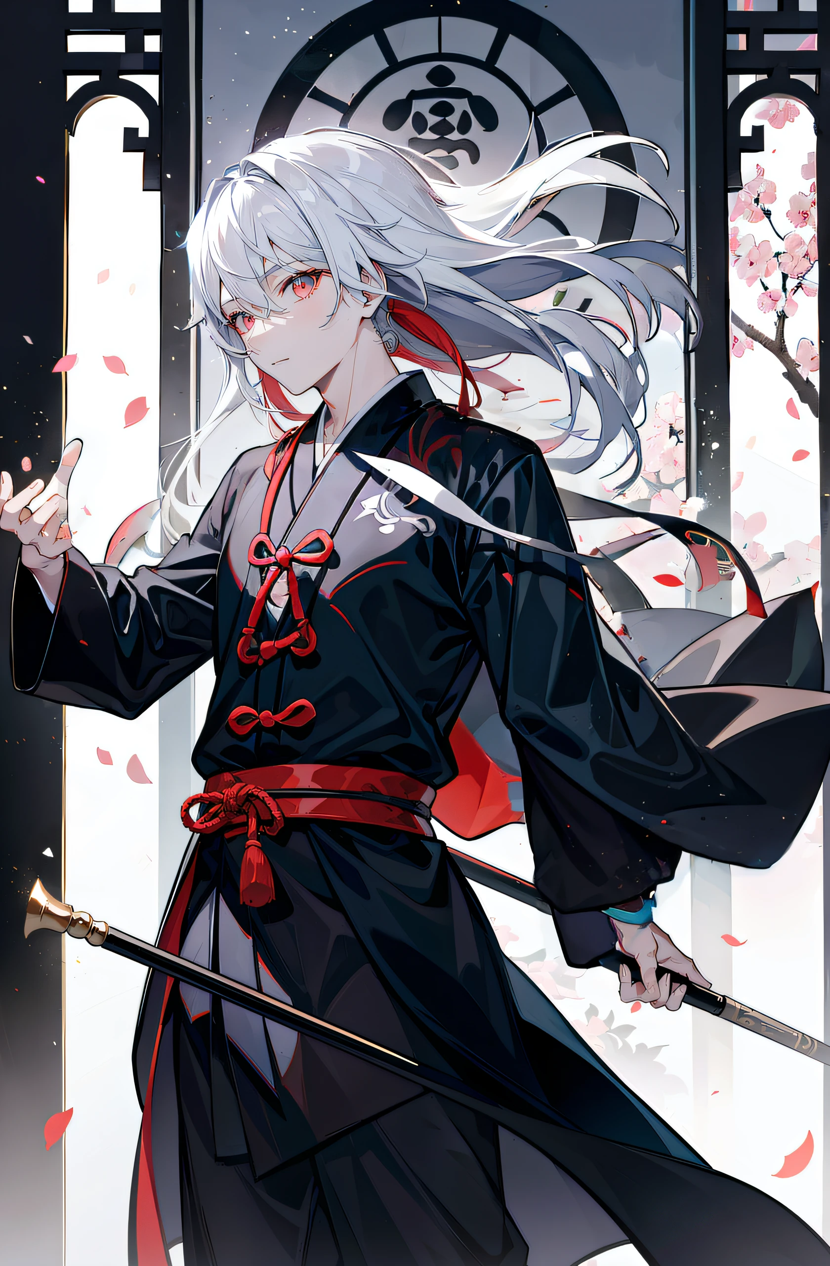 black in color，Taoist robes，Color coordination，Taoist costumes，ancient wind
