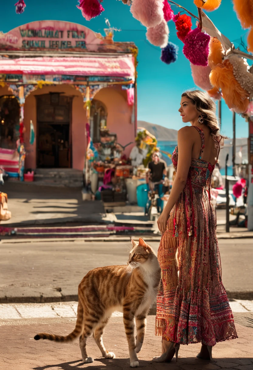 espectacular donde una "woman cat furra models Jewelry "