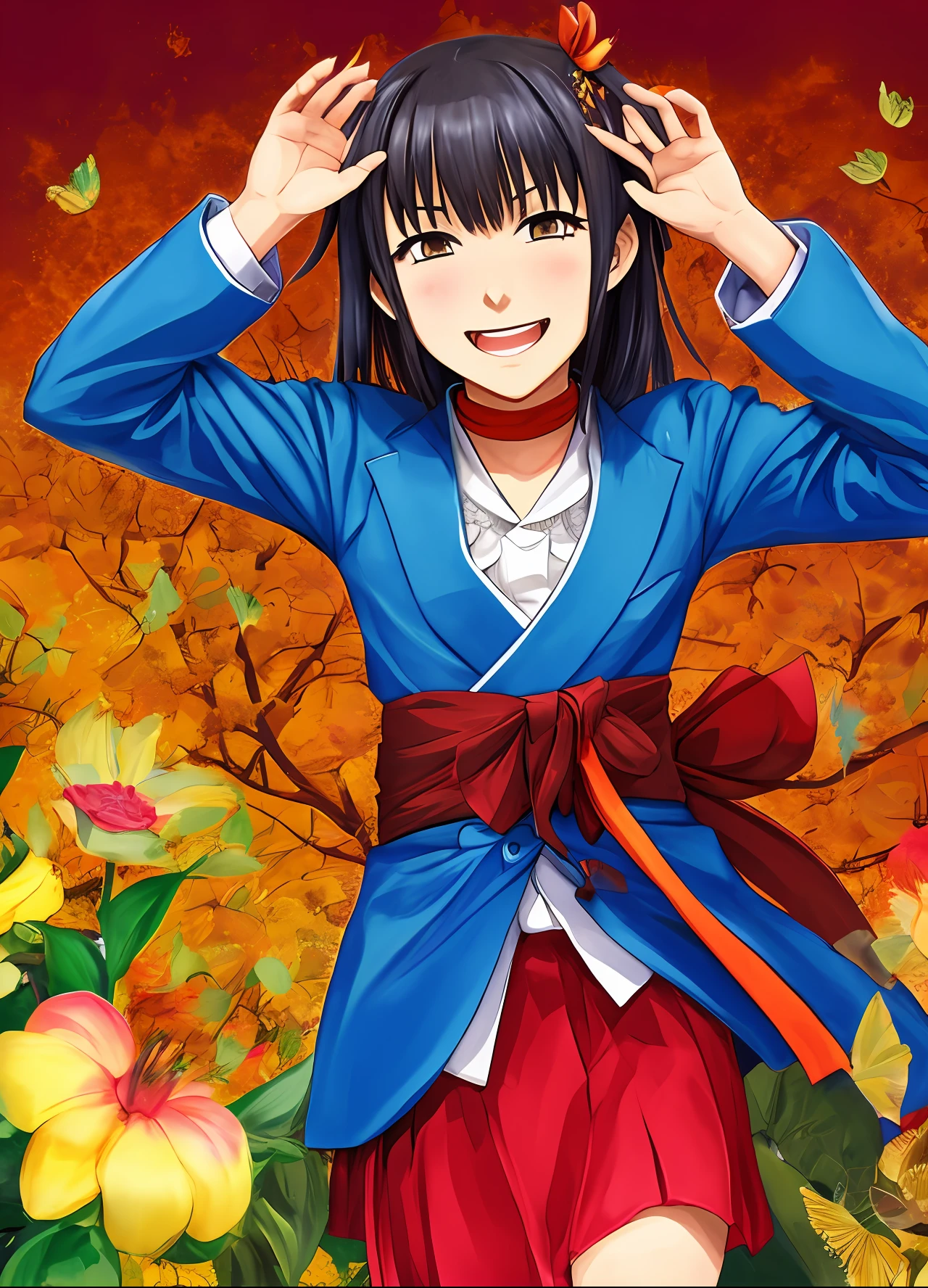 Oni Mai Tsuji is not miserable