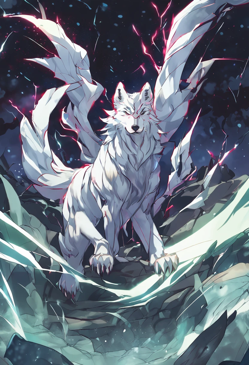 Spirit Beast、Cool、Phantom species、wolves、fumo