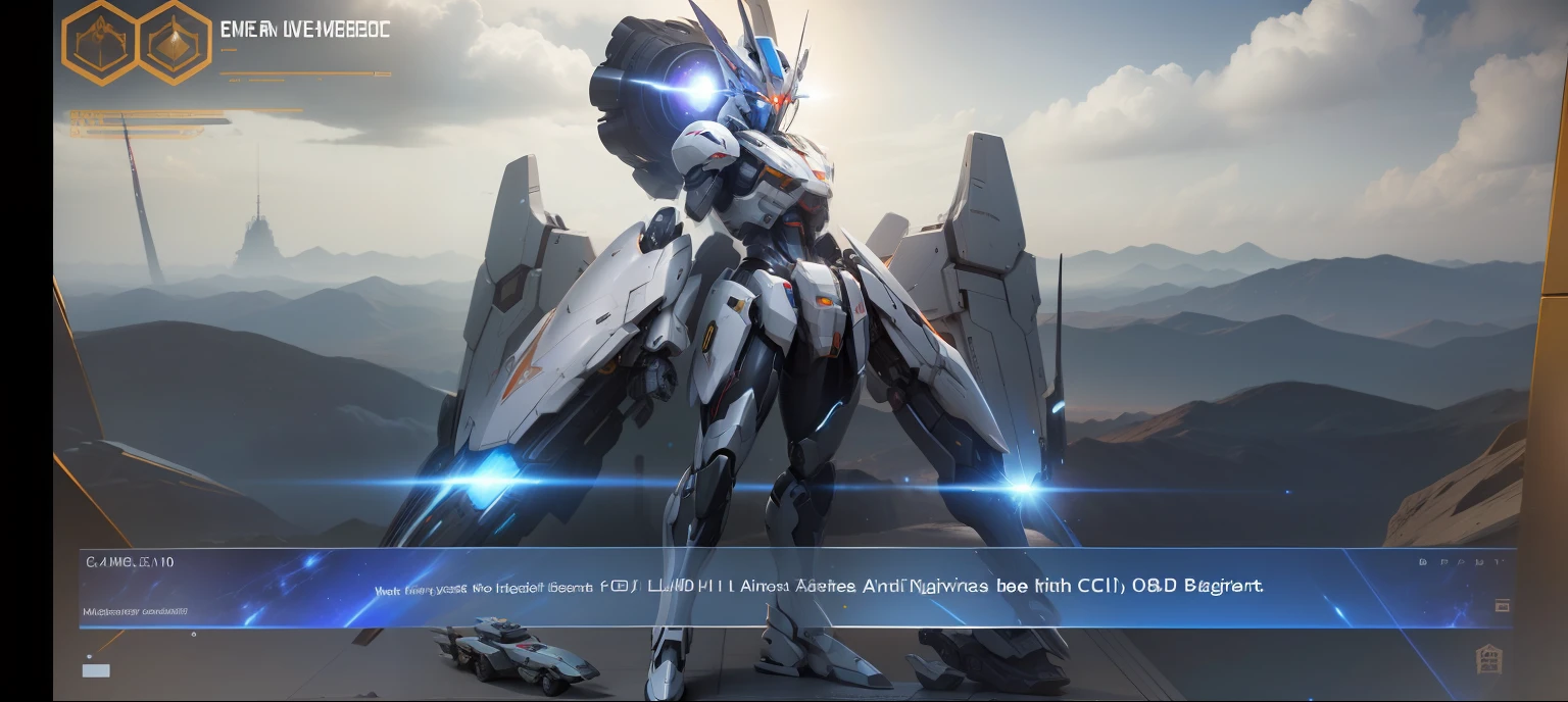 Surrealism, Ray Tracing, Photorealistic, UHD, High Detail, 32k, Best Quality, Textured Skin, Gundam Mecha, Flight, Funnel, Mecha Ship, Masterpiece, Best Quality, Mecha, Unmanned, (Full Body), (Black Mecha: 1.8), (Axisymmetric: 1.4), (HDR), (Movie Light: 1.1), White Eyes, Cool, Science Fiction, Fire, Universe, oversized shield, mecha man overlooking the background of the earth, with laser cannon beams, wars, conflicts, weapons in hand (has a huge weapon: 1.5),