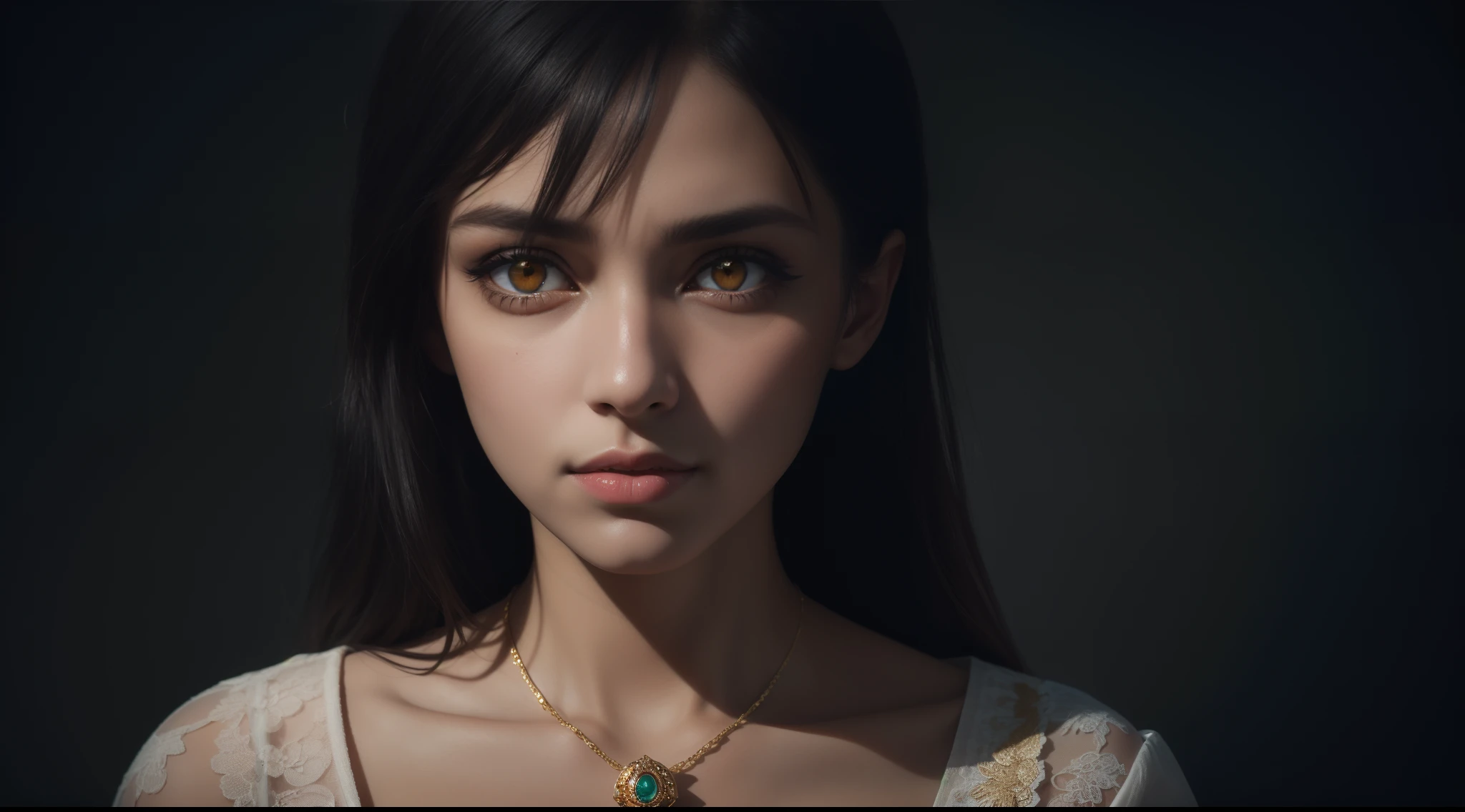 Masterpiece, absurdres,award winning photo, extremely detailed, amazing, fine detail, extremely detailed eyes and face, by lee jeffries nikon d850 film stock photograph 4 kodak portra 400 camera f1.6 lens rich colors hyper realistic lifelike texture dramatic lighting unrealengine trending on artstation cinestill 800 tungsten, (golden eyes:1.195)
SSAHC, a woman in a white dress made of beads and golden jewelery, wearing SSAHC, (((upper body picture)))
