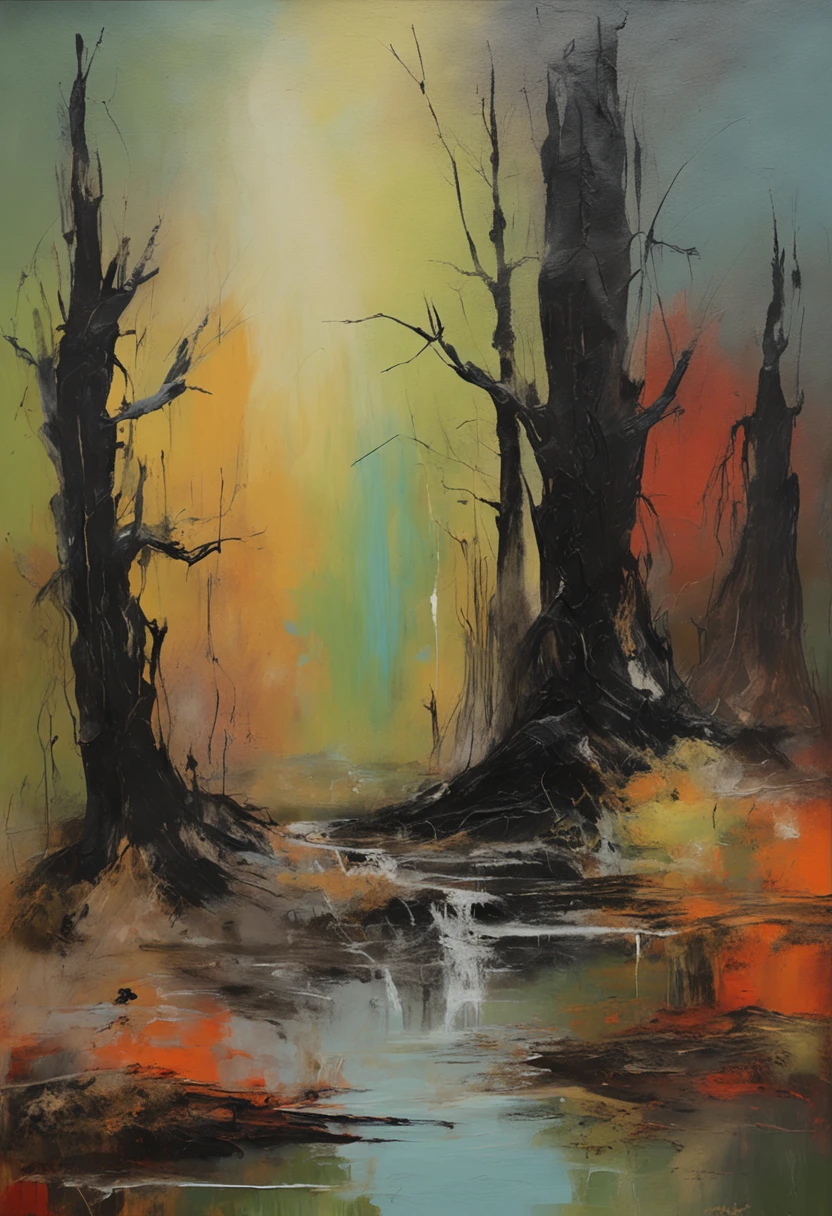 Cursed Ghost Forest, Black tones