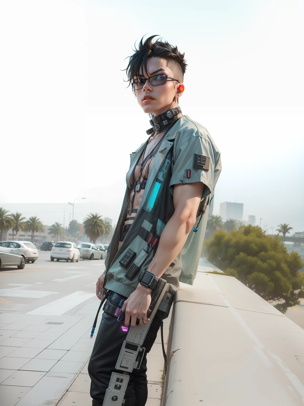 Turn into Cyberpunk character