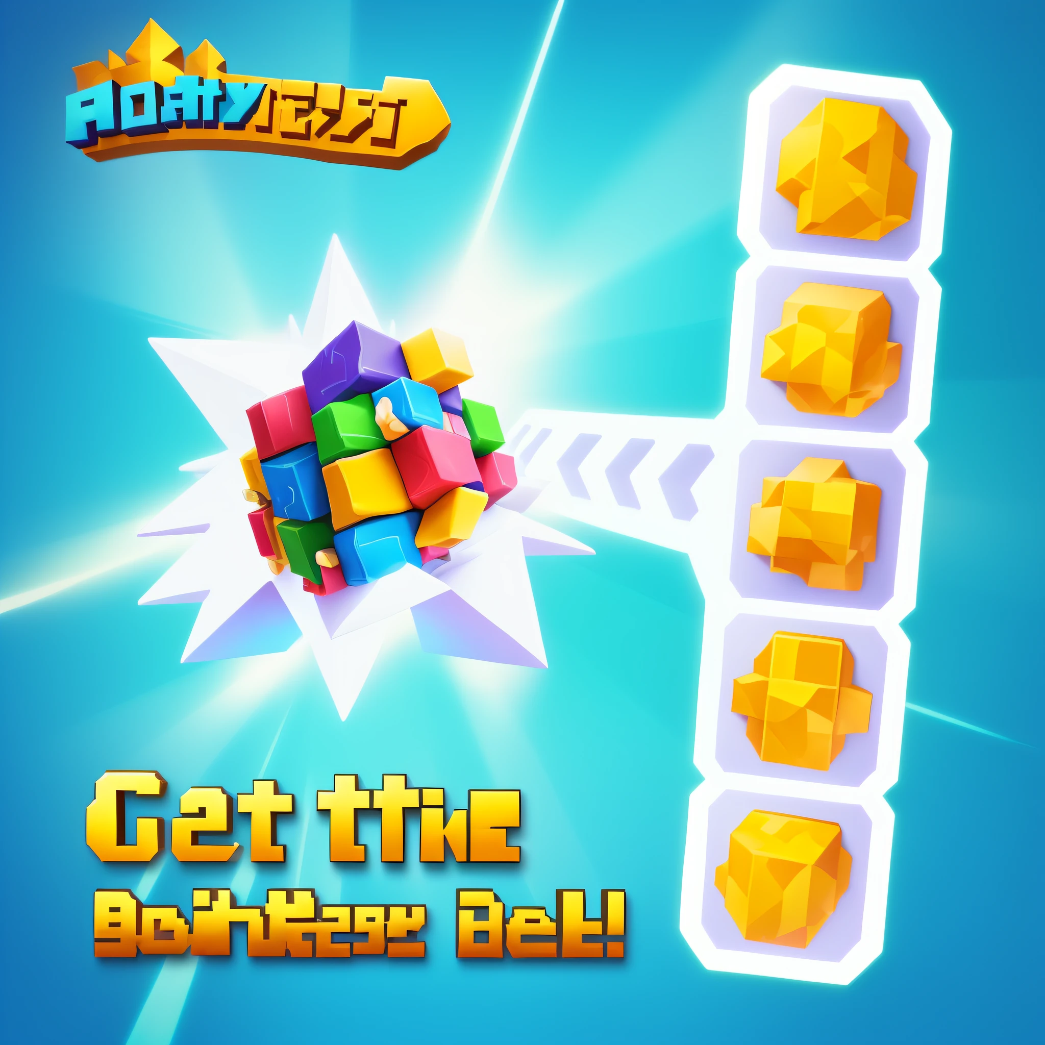 ((best quality)), ((masterpiece)), (detailed),cartoon,Tetris, Game illustration, Mobile game art, gameplay still,game screenshot,dynamic perspective,3d,cute,low poly