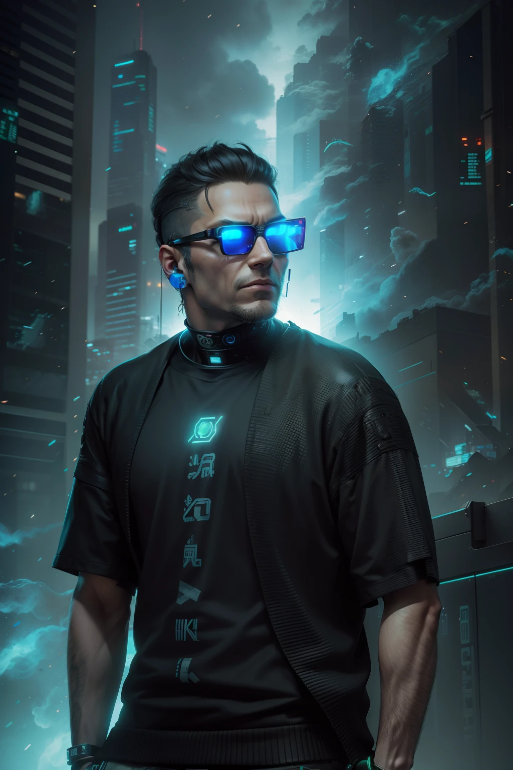 Change the background to cyberpunk, realistic face, realistic photo in 8k
