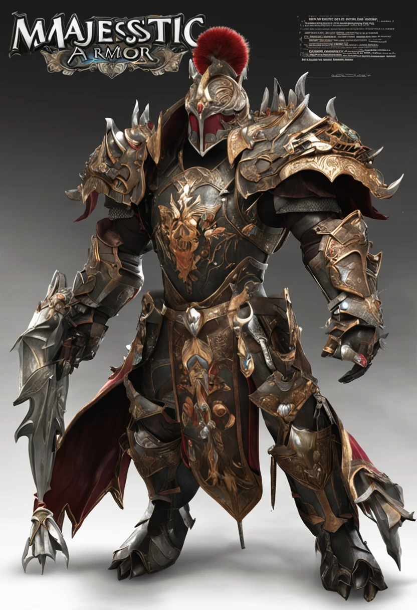 Majestic armor of lineage 2