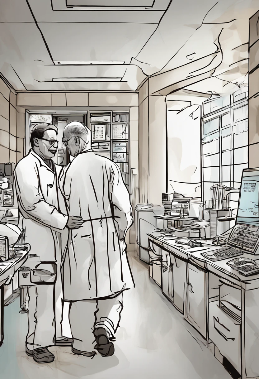 He embodies the epitome of medical excellence, a luminary in the realm of healthcare. Draped in a pristine white lab coat, his presence exudes a sense of authority and expertise. Navigating the hospital corridors with purposeful strides, each step resonates with unwavering confidence and determination.
His piercing gaze reflects astute observation, a testament to his unwavering commitment to his patients. With deft and precise movements, his nimble fingers navigate the intricacies of medical procedures, seemingly attuned to the subtlest nuances of the human body.
Within his well-appointed consultation room, a haven of comfort and reassurance, one finds meticulously arranged medical instruments and walls adorned with heartfelt expressions of gratitude from patients. It is within this intimate space that he employs his profound medical knowledge and compassionate nature, igniting a flicker of hope within each patient he encounters.
\
He is not merely a physician, but an erudite mentor and an embodiment of inspiration. Driven by a fervor for medical education and public enlightenment, he imparts health literacy with vivid anecdotes and captivating illustrations. His fervent belief in education as a cornerstone of disease prevention and holistic well-being propels him to empower individuals to seize control of their own health and lead fulfilling lives.
A luminary in the medical firmament, he remains steadfastly humble and perpetually curious. Recognizing that medicine is an ever-evolving discipline, he relentlessly pursues knowledge and innovation. Actively engaging in pioneering research endeavors, he pushes the boundaries of medical science, leaving indelible footprints in the annals of healthcare advancement.
He is a selfless paragon, kindling the flame of hope within the lives he touches through his virtuosity and benevolence. A guardian and savior, his name resonates as a symbol of health and optimism.