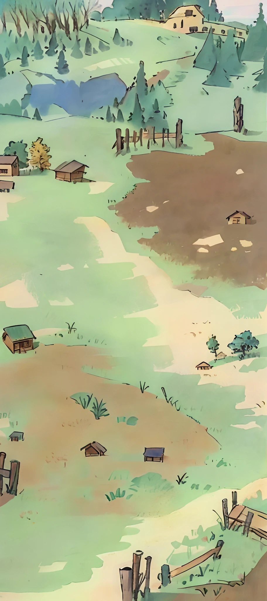 Ground meadow,zona rural