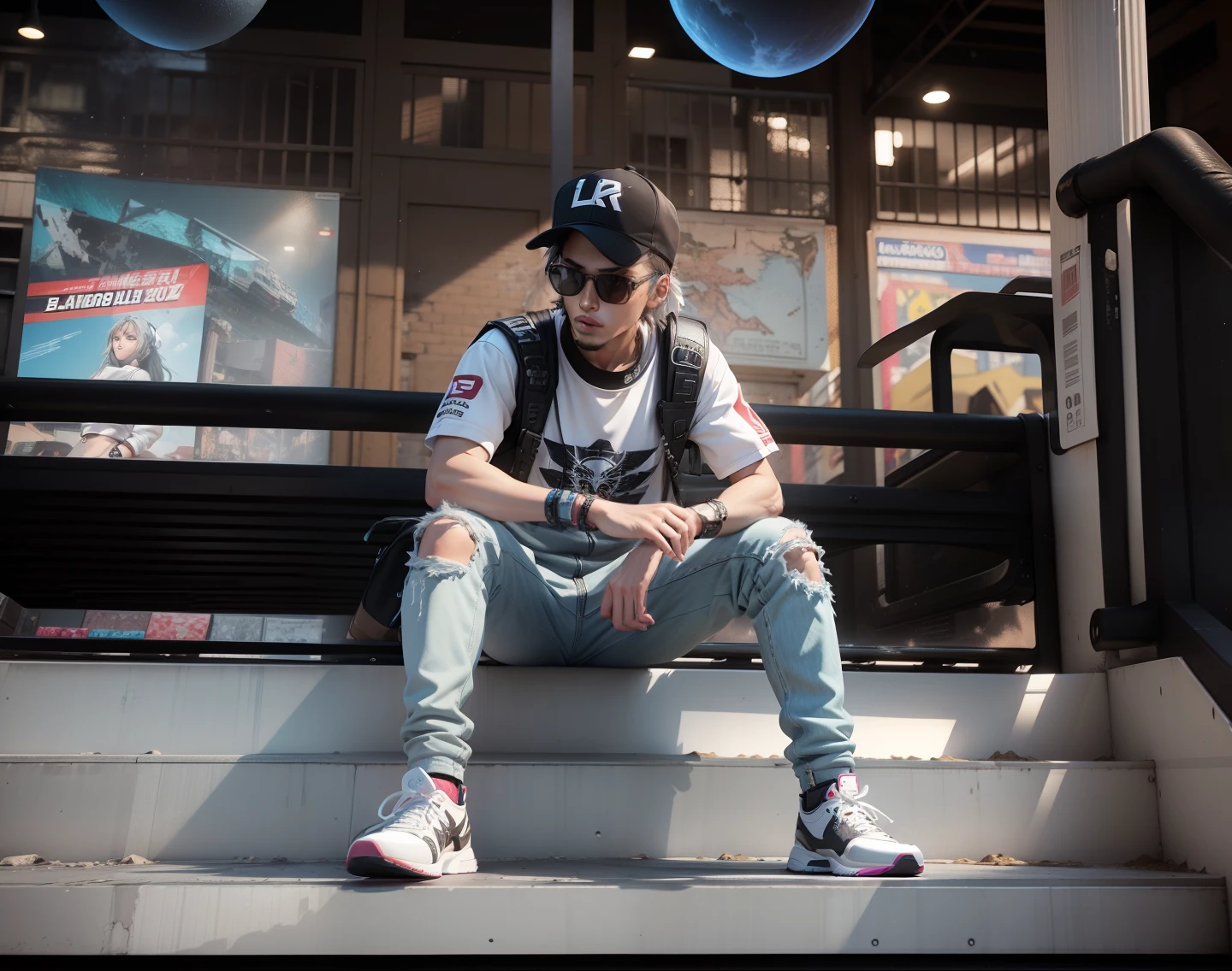 3d, blander, high resolution, 3d animation, anime, streetwear, detail