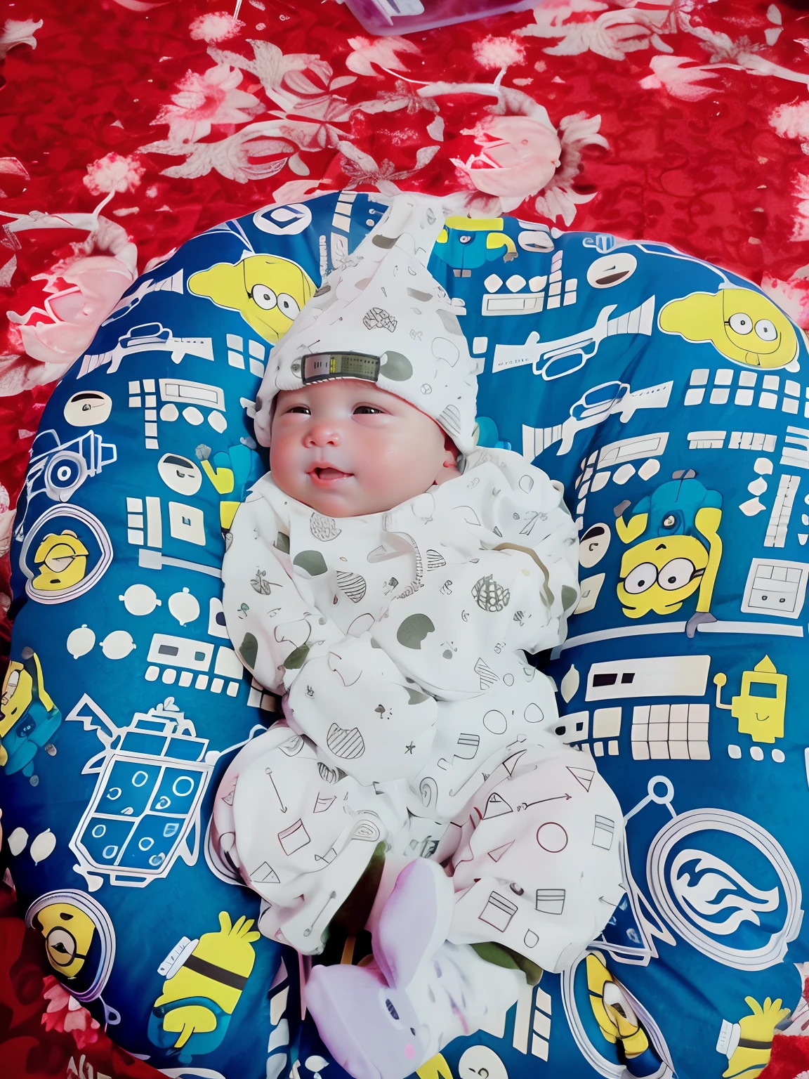 Baby yodah (grogu:1.2), (hyperrealism:1.1),(detailed:1.2)