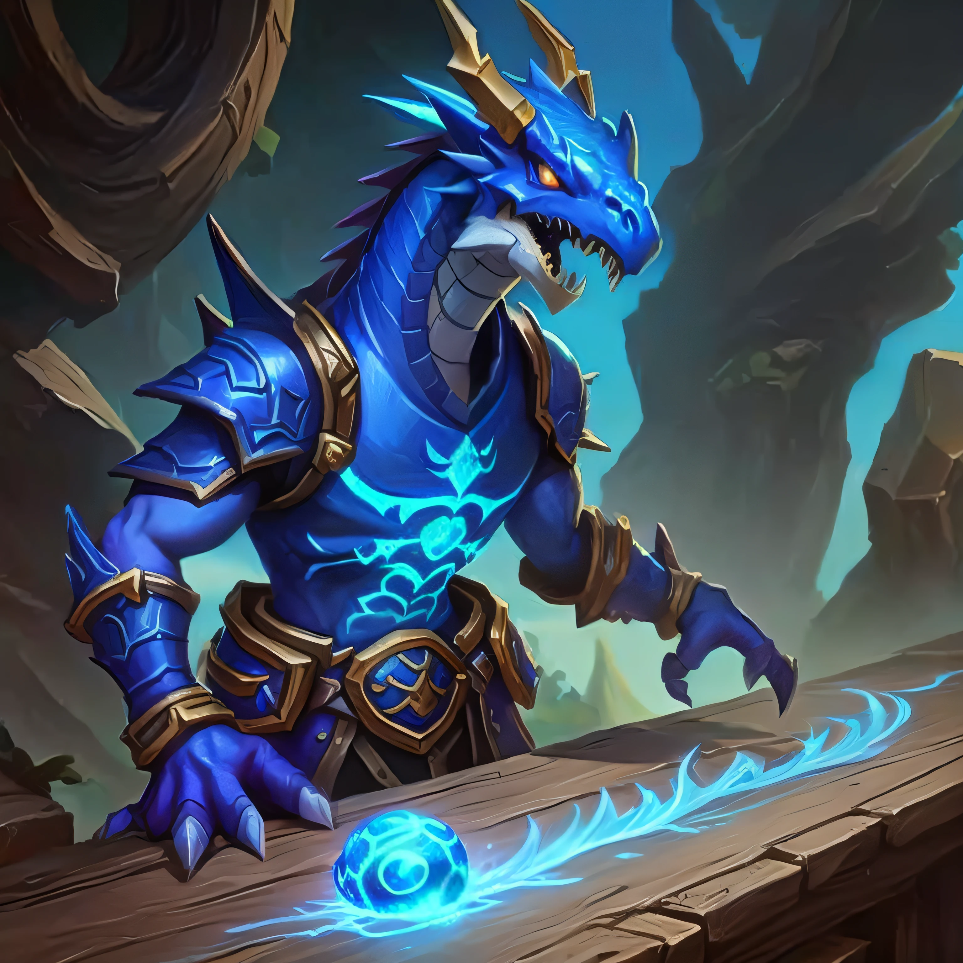 Hearthstone,blue dragon