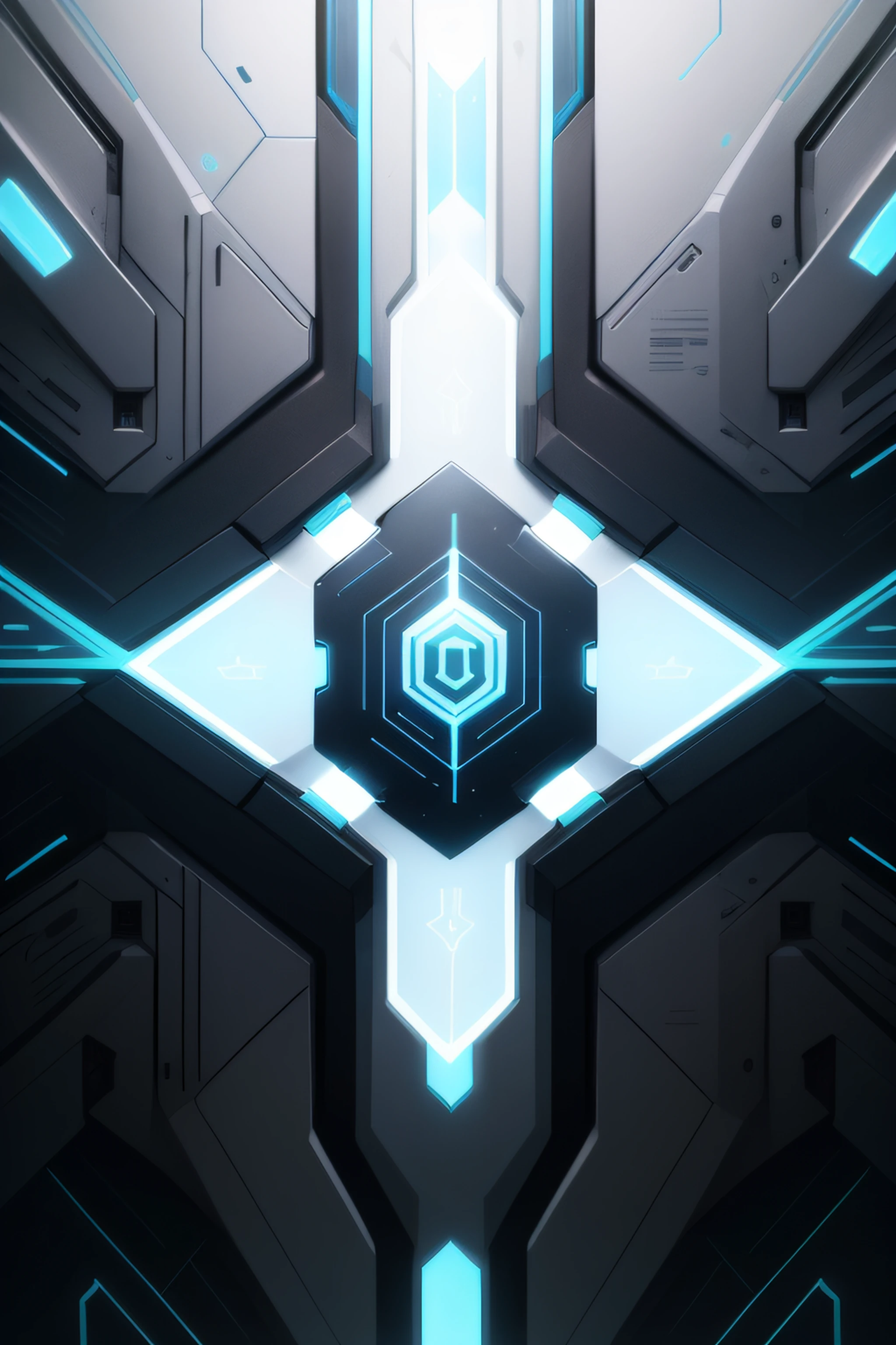 solid blue background，Pure white picture，The picture is symmetrical，Technology mode, abstract tech, Complex circuit patterns, Symmetrical digital illustration, symetry! in mecha style, Network mode, circuit, Cyberwind, solid color backdrop, abstract design. parallax. Blue, texture electronic circuit, Symmetrical 4K, circuit boards, Technological，Width 768，High 512，Don't want lighting effects，solidcolor