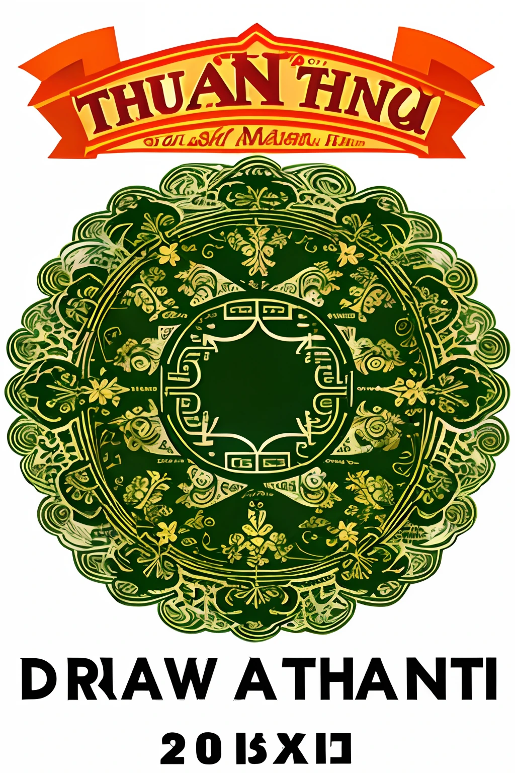 Draw logo named Thuan Thanh mart