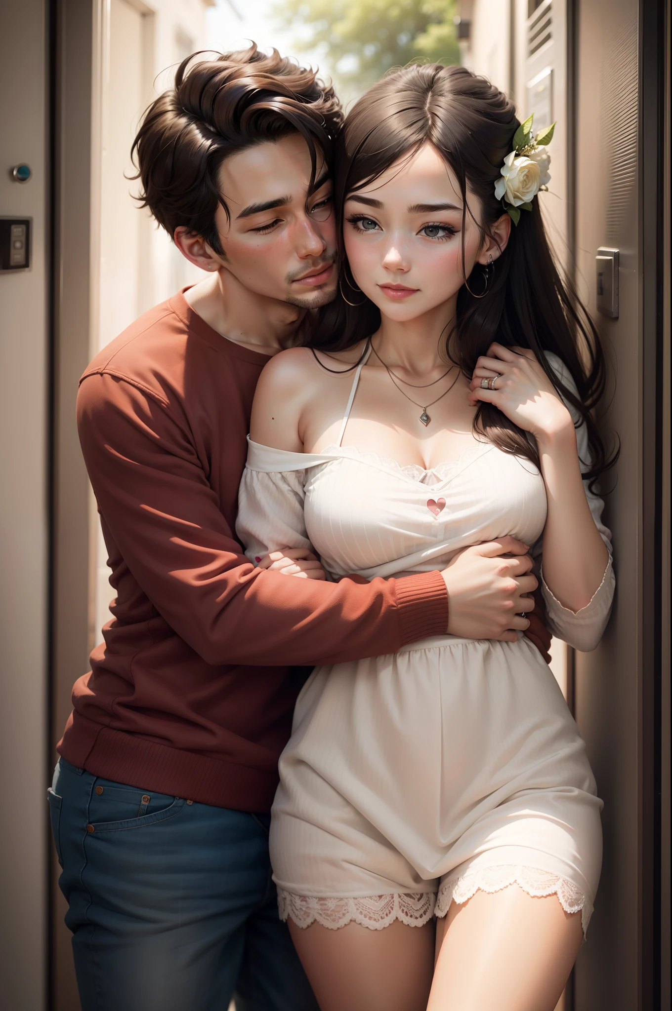 a couple in love