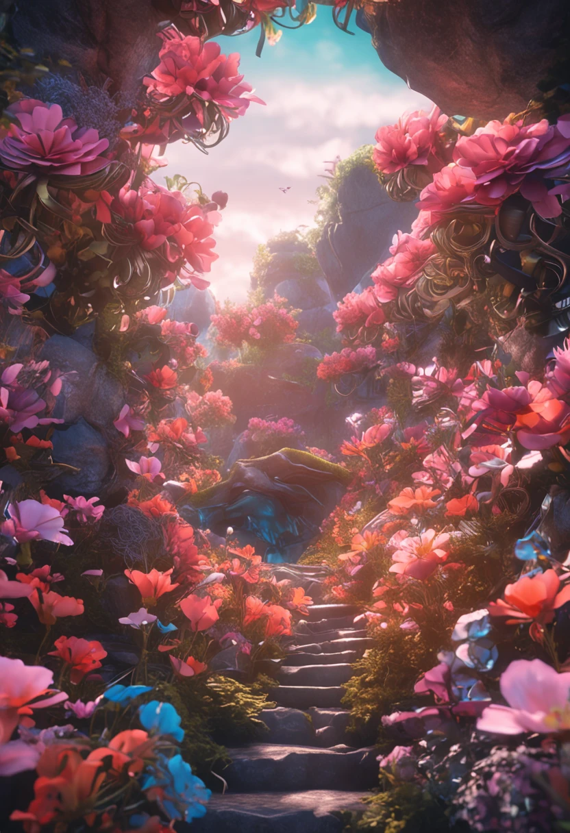 （No Man）Brains full of flowers Dreamy and beautiful