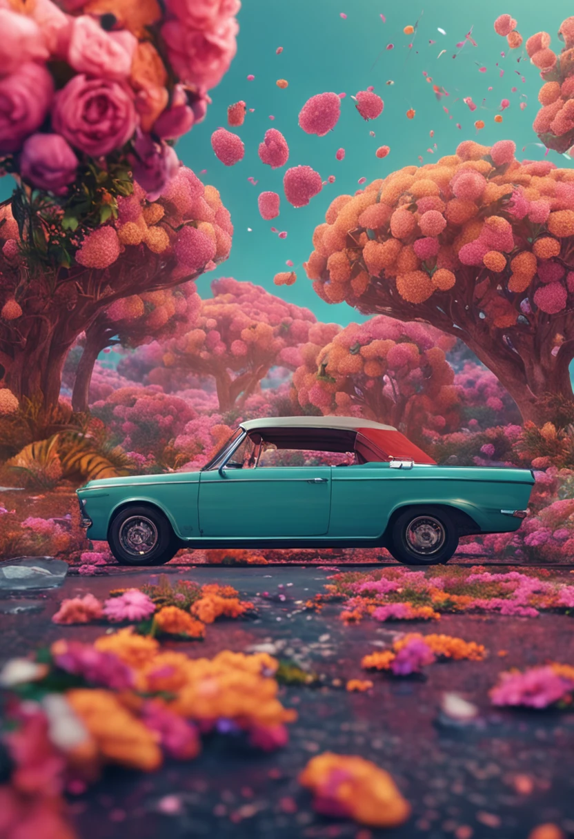 （No Man）Brains full of flowers Dreamy and beautiful