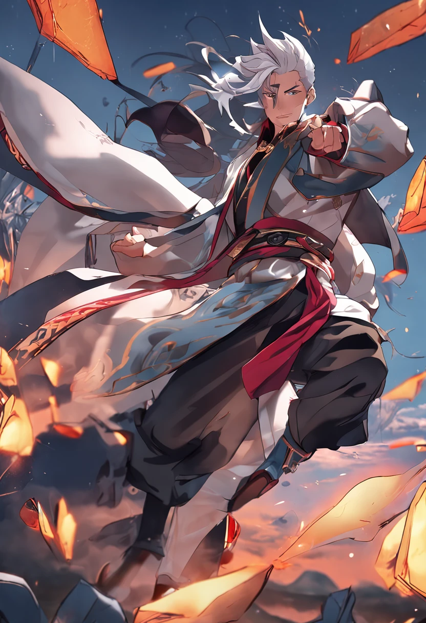 The male protagonist of the anime Taoist 3D