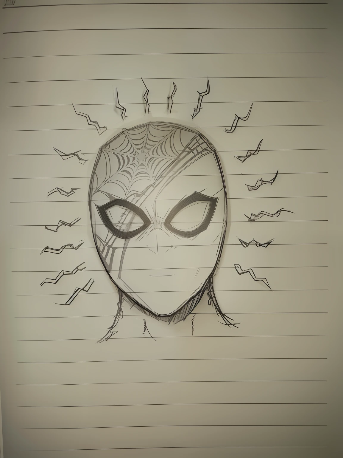 Spidey,Dark gray is the main color,Pure gray face,The facial trim is white
