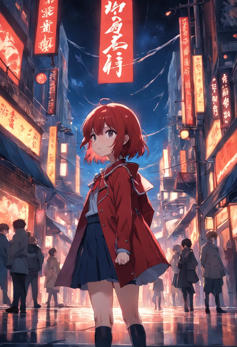 Redcoat,shoun,short detailed hair,Cold,natta,rays of moonlight