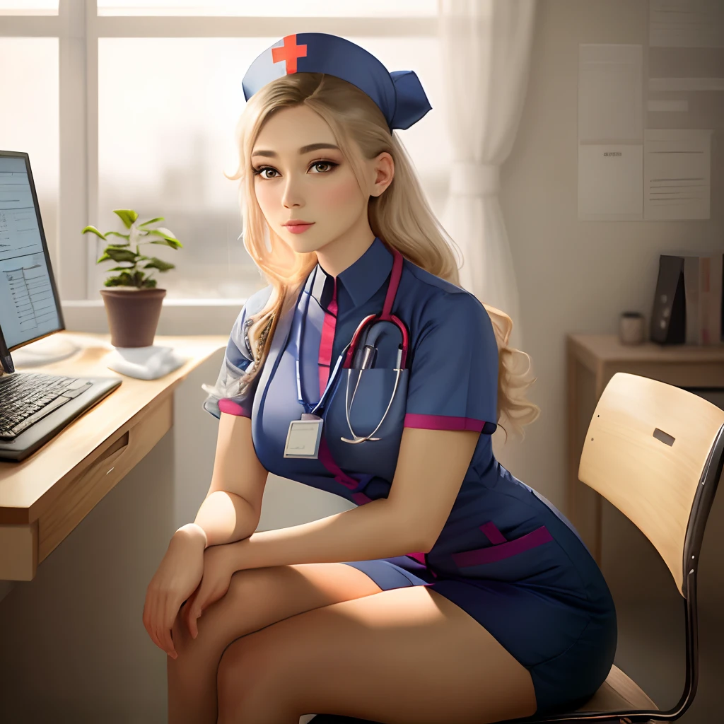 Beautiful nurse quadratic