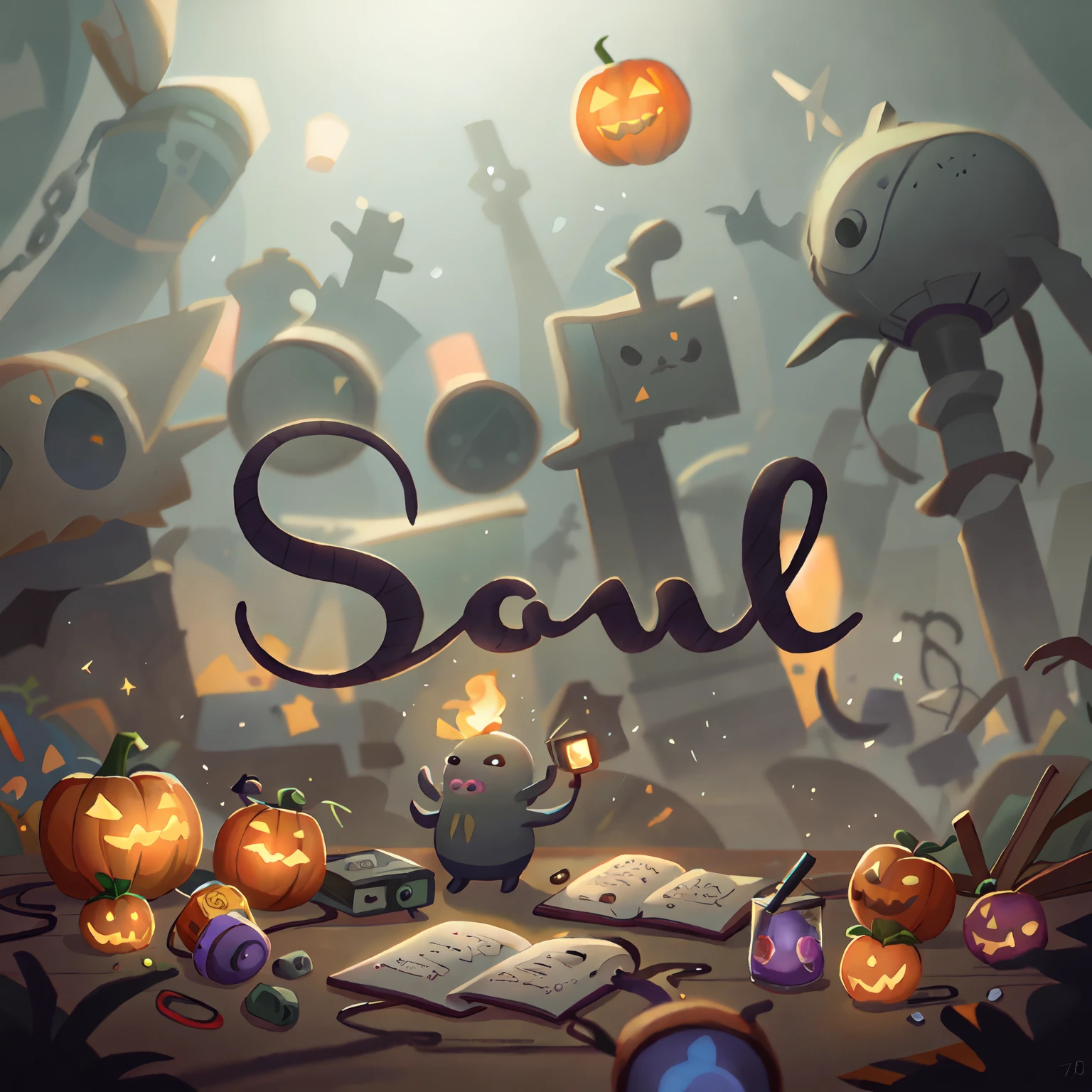 Halloween，Color，Originality，sci-fy，4K,supernova. Unreal Engine 5, Cinematic, Color grading, SpongeBob SquarePants works, Ultra-wide angle, Depth of field, Hyper-detailed, beautifully color-coded, insanely details, Intricate details, beautifully color-graded, illusory engine, editorial photography , photoshoot, Shot on 70mm lense, Depth of field, degrees of freedom, 32K, Hyper-Resolution