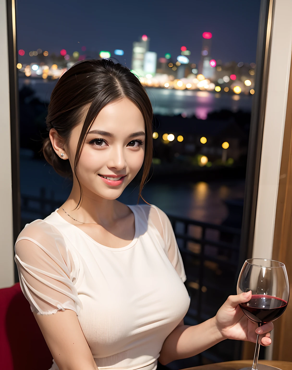 Change to a T-shirt with French sleeves