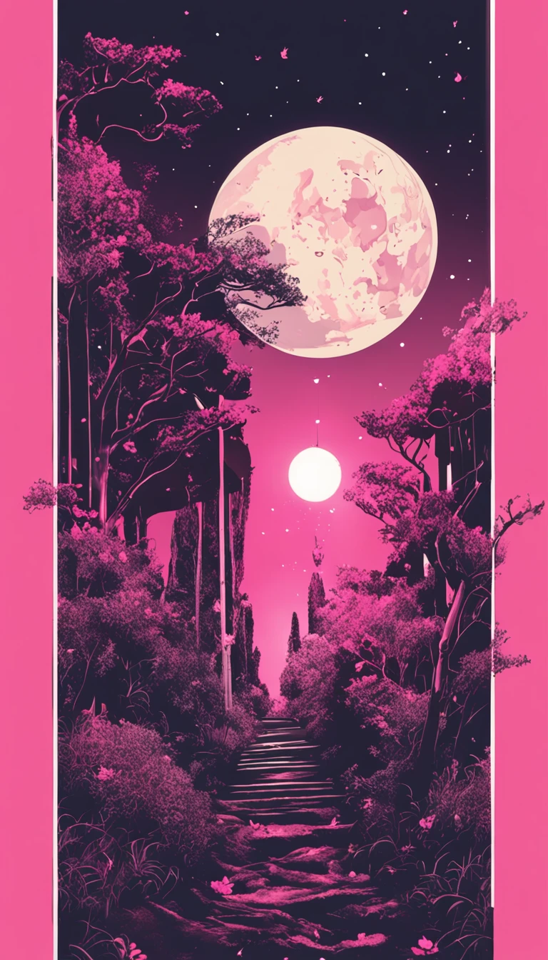 parameters RAW,4K,Petals,Lantern,Night,Sky background,Pink,ink pen,

Negative prompt: Human, bad-picture-chill-75v, EasyNegative,