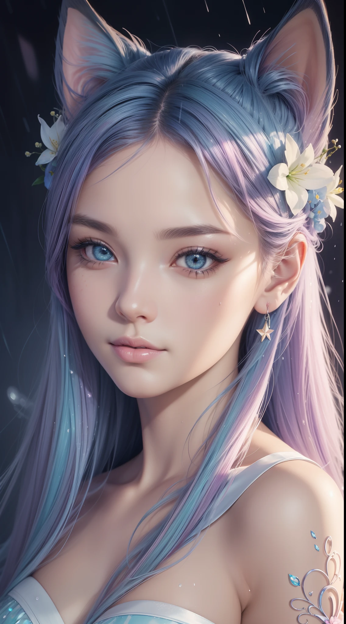 portrait, smartly cute beautiful kitten magic, fantasy, coloring book page, white background, smooth, ultra high resolution, 16k, brush strokes, pastel colors
Illustrated by Miki Asai and Jasmine Becket Griffith, starry snow, ultra HD detailed watercolor, pastel colors, super cute in summer rain, splash, shimmering up close, flowers, detailed eyes. Magic, Surrealist, Fantasy, Digital Art, Wow, Realistic, Vibrant Colors, Highly Detailed, UHD Drawing, Beautiful Detailed and Amazingly Detailed Octane Rendering Trending on Artstation, 16k Art Photography, Photorealistic Concept Art, Soft Perfect Light, Natural Volumetric cinematic, vivid colors, high detail, UHD drawing, pen and ink, perfect composition,